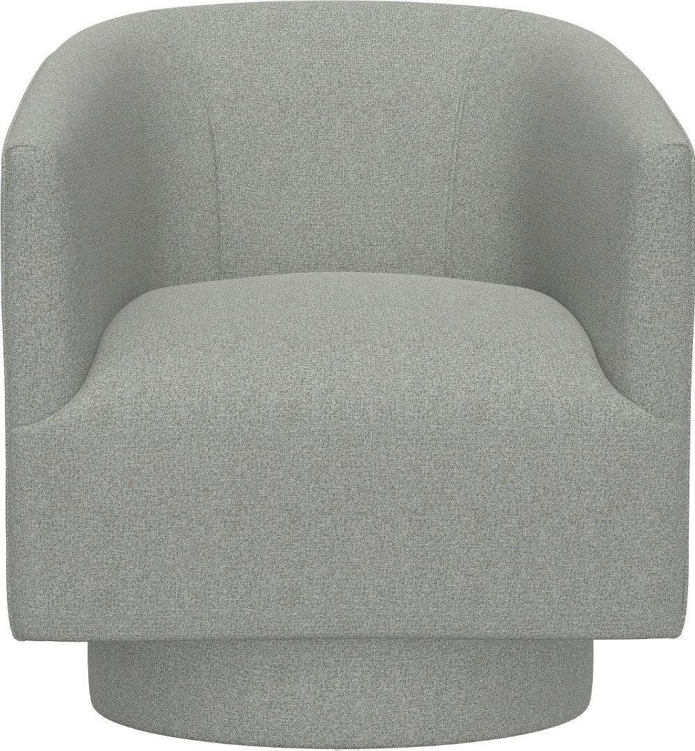 Brylee Gray Swivel Accent Chair