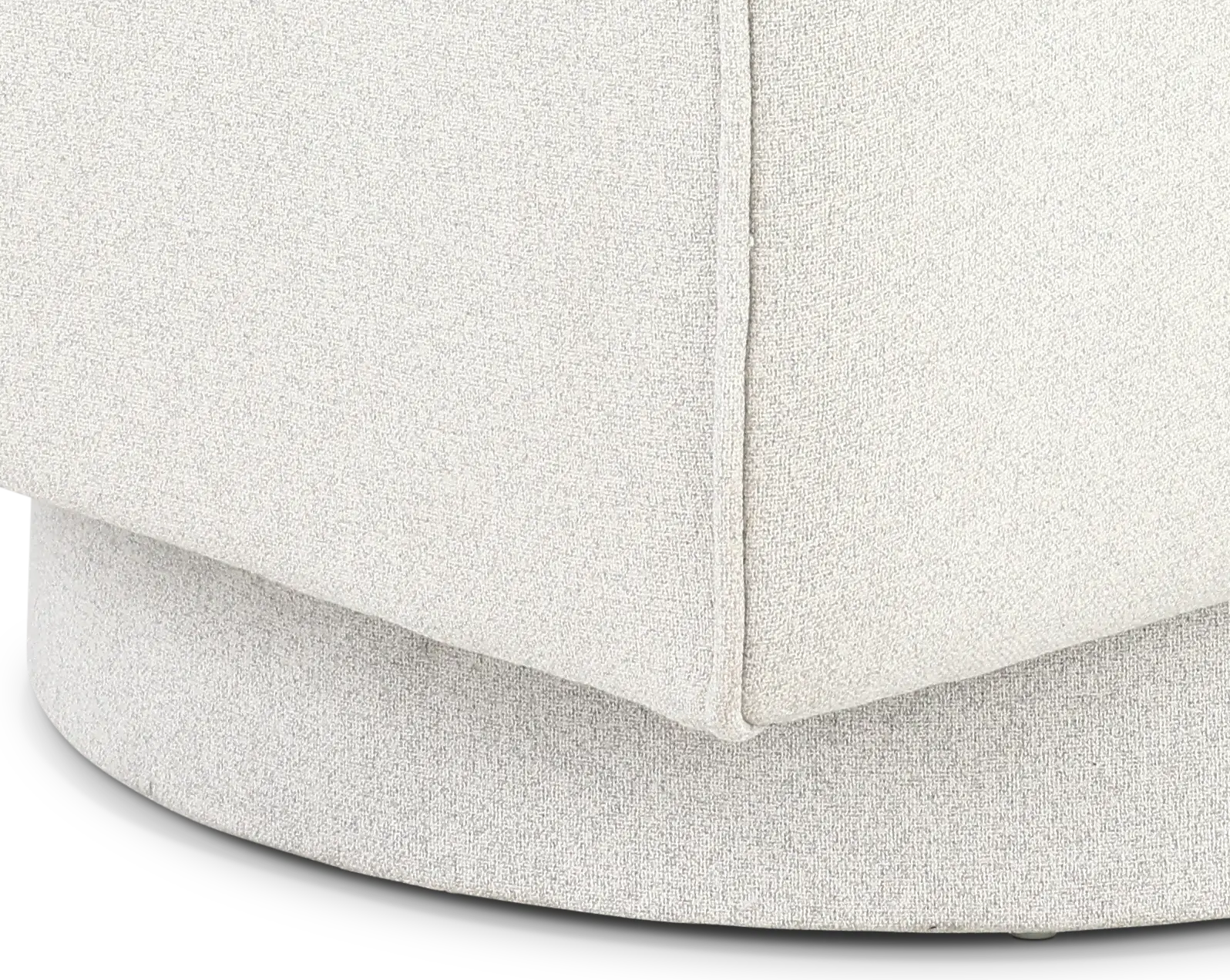 Brylee White Swivel Accent Chair-7