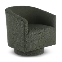 Brylee Green Swivel Accent Chair