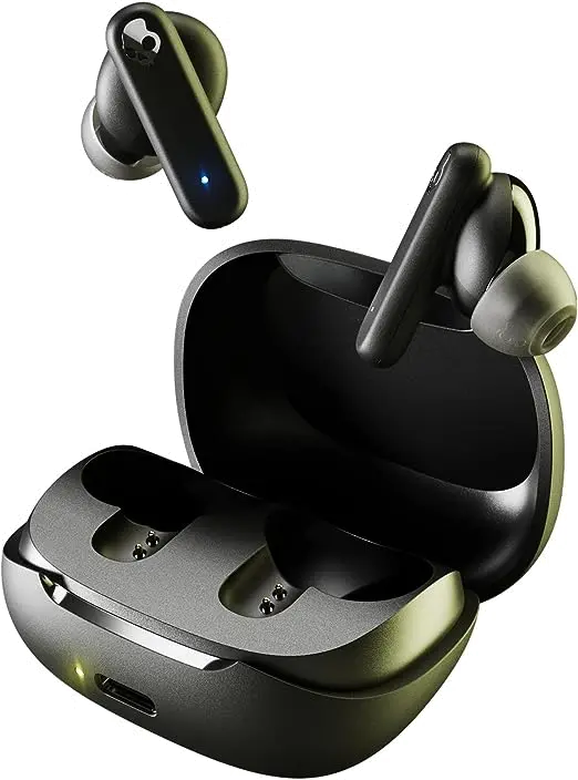 S2TAW-R740 Skullcandy Smokin Bud In-Ear Wireless Earbuds - Black-1