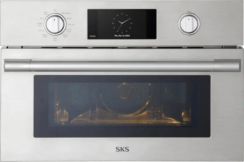 SKS 1.7 Cu Ft Built-In Microwave Speed Oven - Stainless Steel
