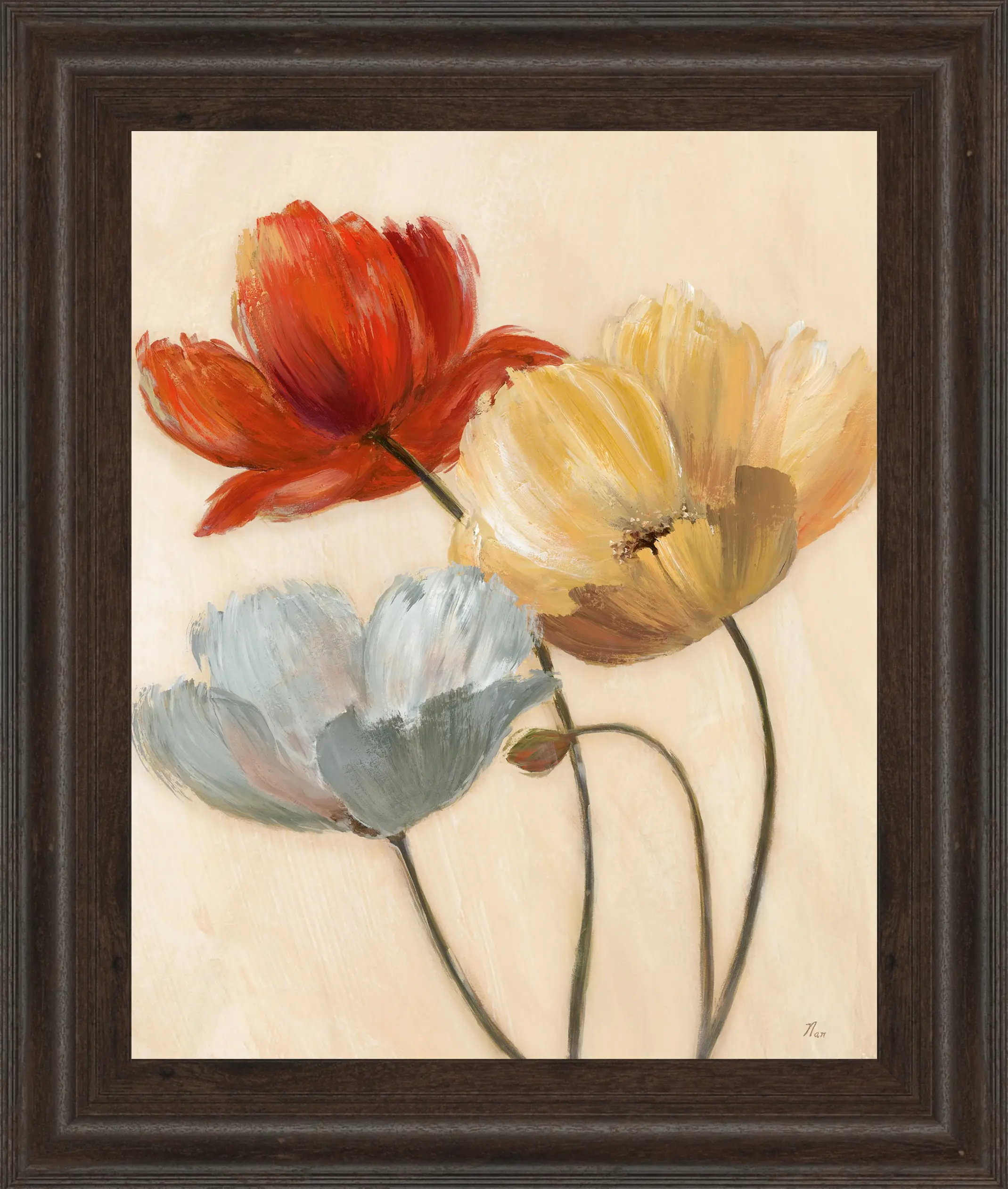 Poppy Pallette II Framed Art-1