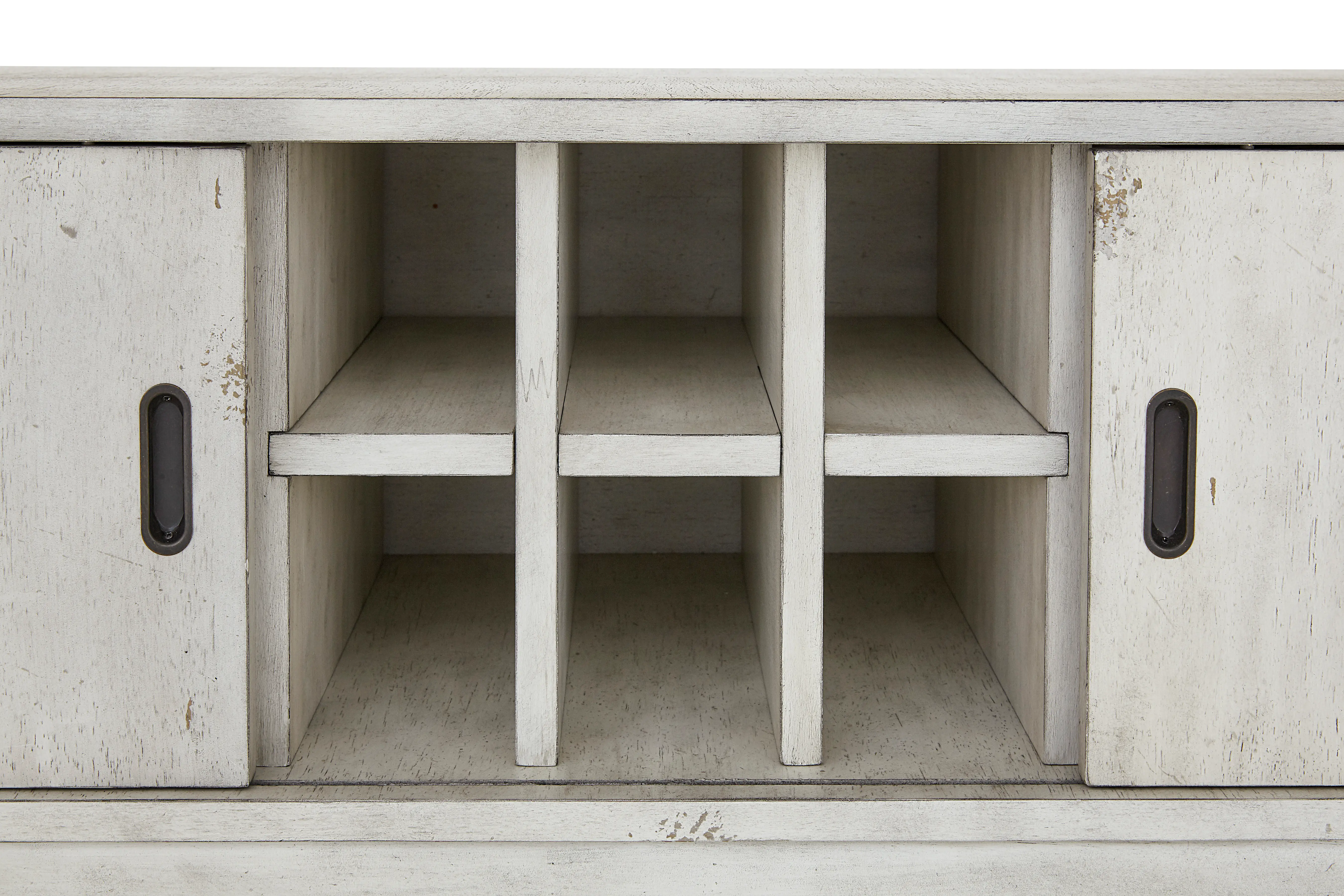 Mount Pleasant Gray and Cream Buffet Server-2