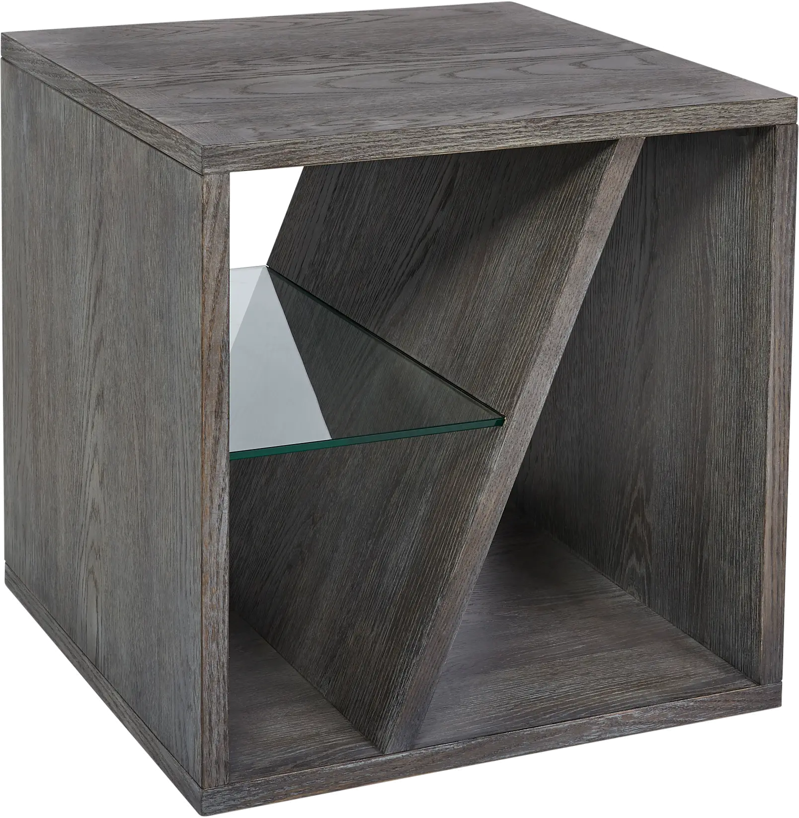 8th Street Gray End Table-2