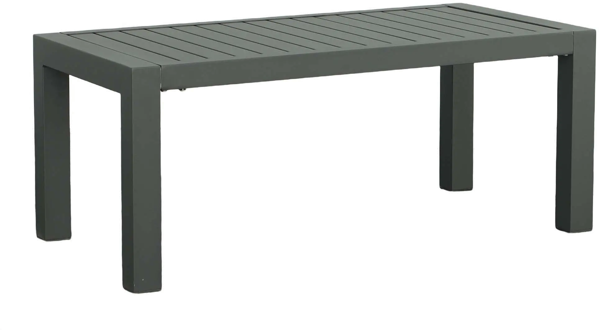 Edgewater Black Aluminum Cocktail Table-1