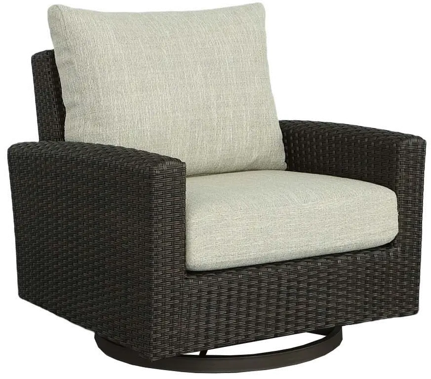 Tahiti Wicker Swivel Chair-1