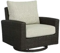Tahiti Wicker Swivel Chair