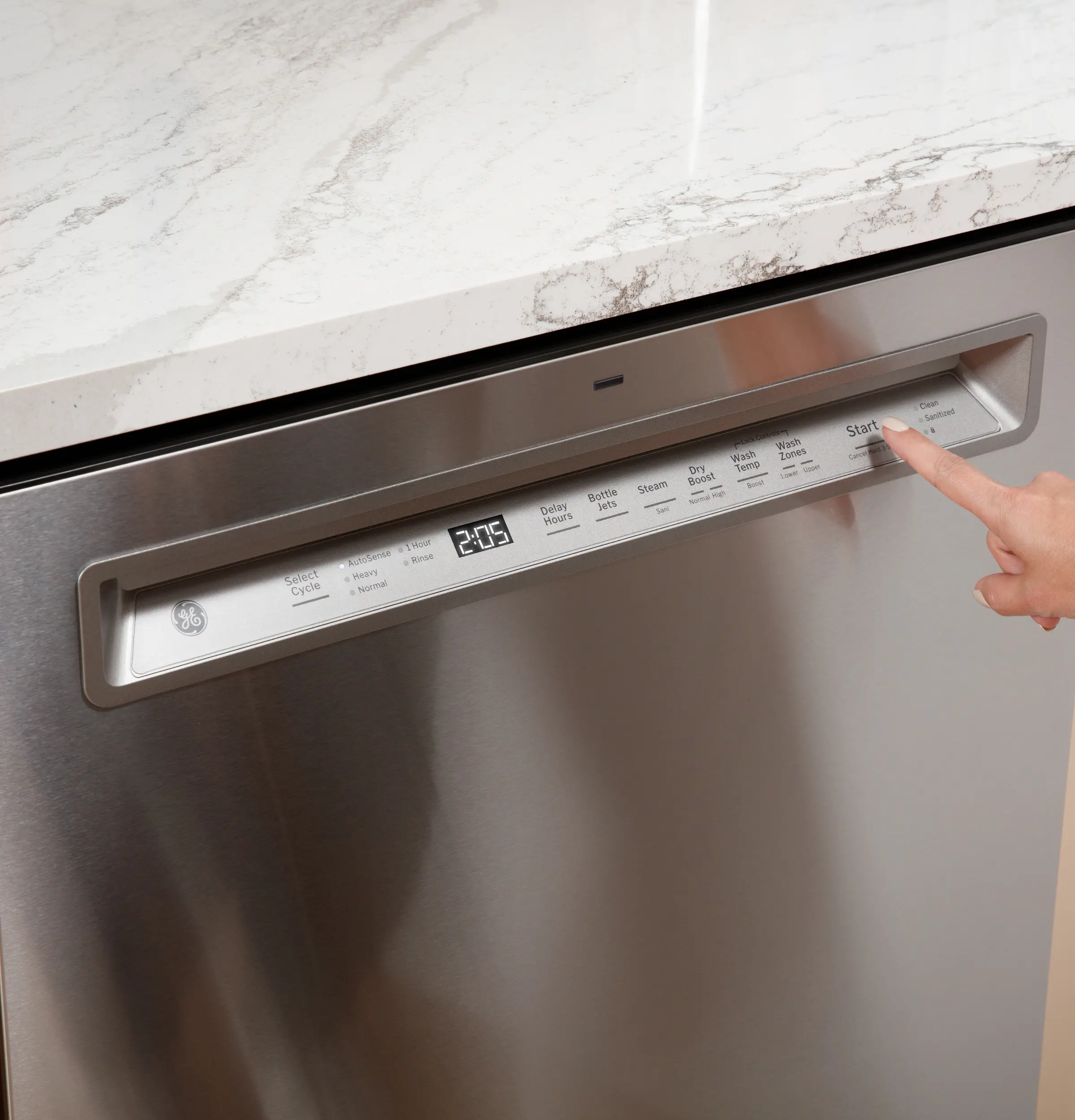 GDF650SYVFS GE Front Control Dishwasher - Stainless Steel-12