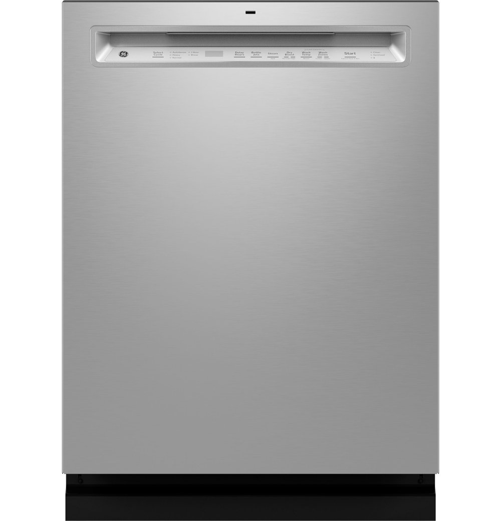GE Front Control Dishwasher - Stainless Steel