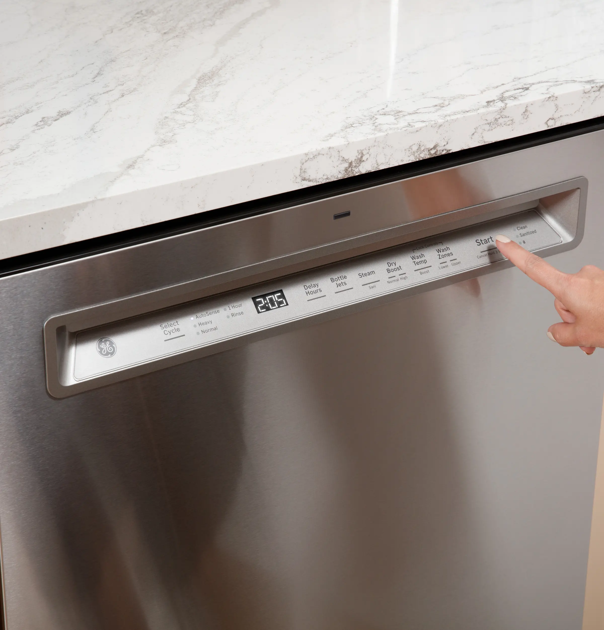 GDF650SMVES GE Front Control Dishwasher - Slate-13
