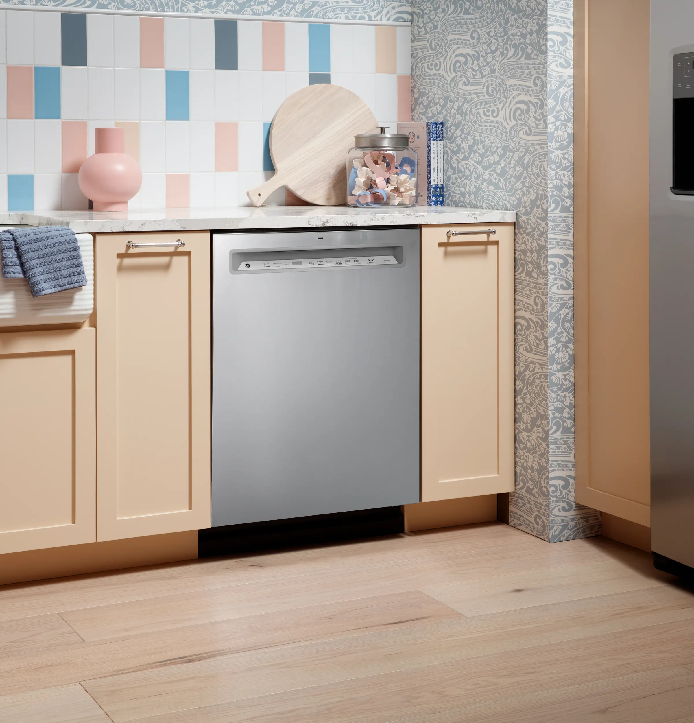 GDF650SMVES GE Front Control Dishwasher - Slate-3