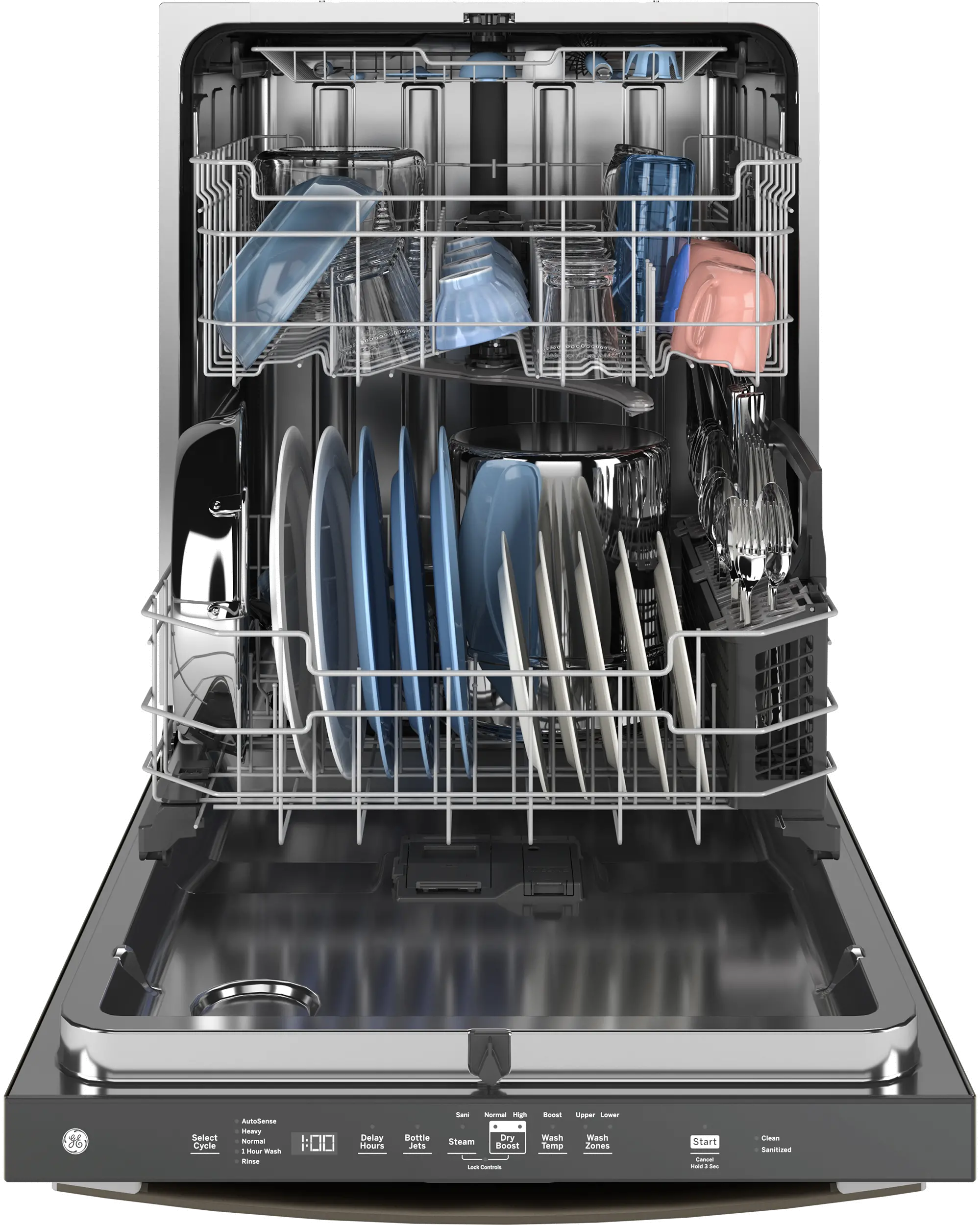 GDT650SMVES GE Top Control Dishwasher - Fingerprint Resistant Slate-10