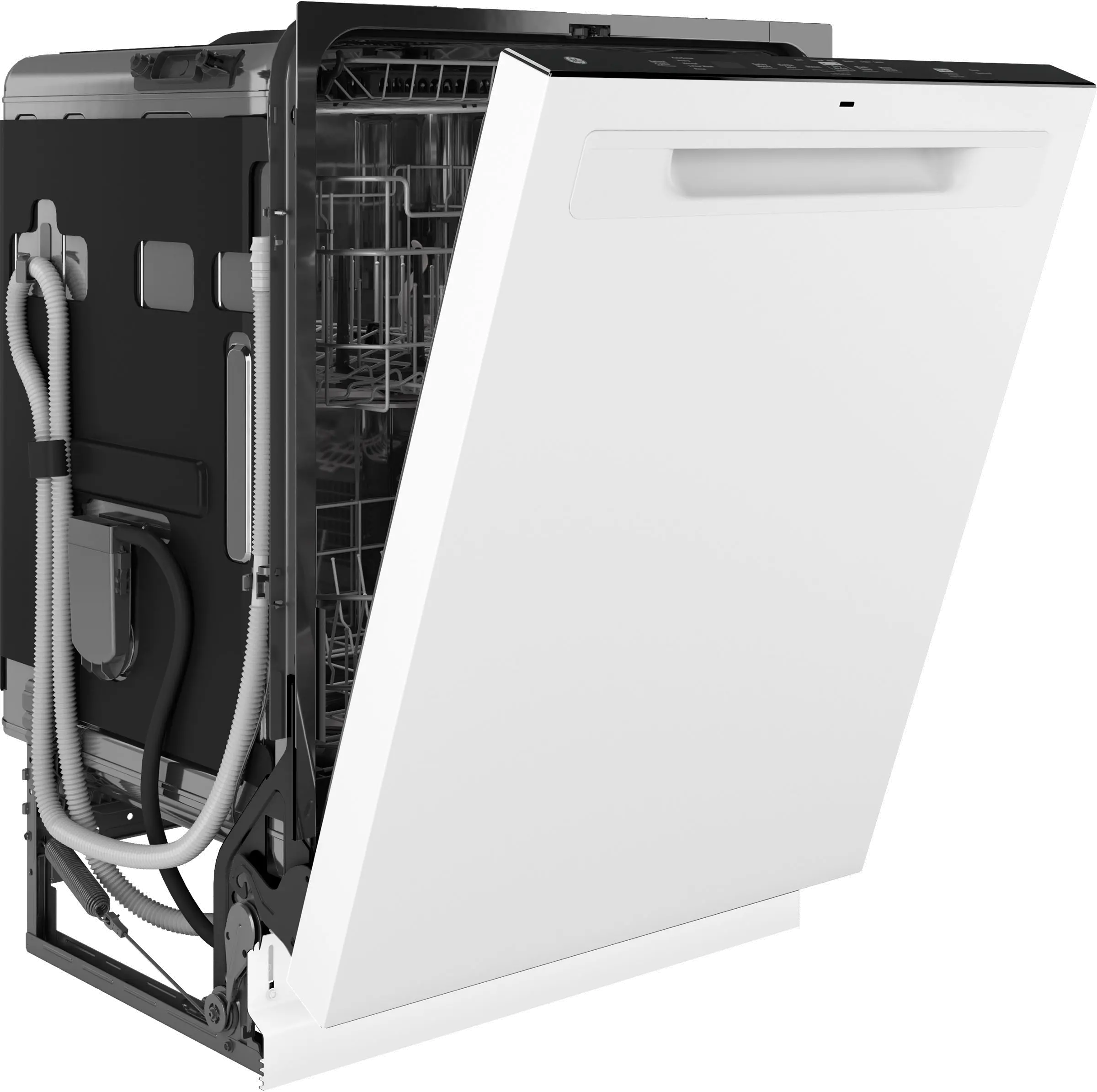 GDP670SGVWW GE Top Control Dishwasher - White-13