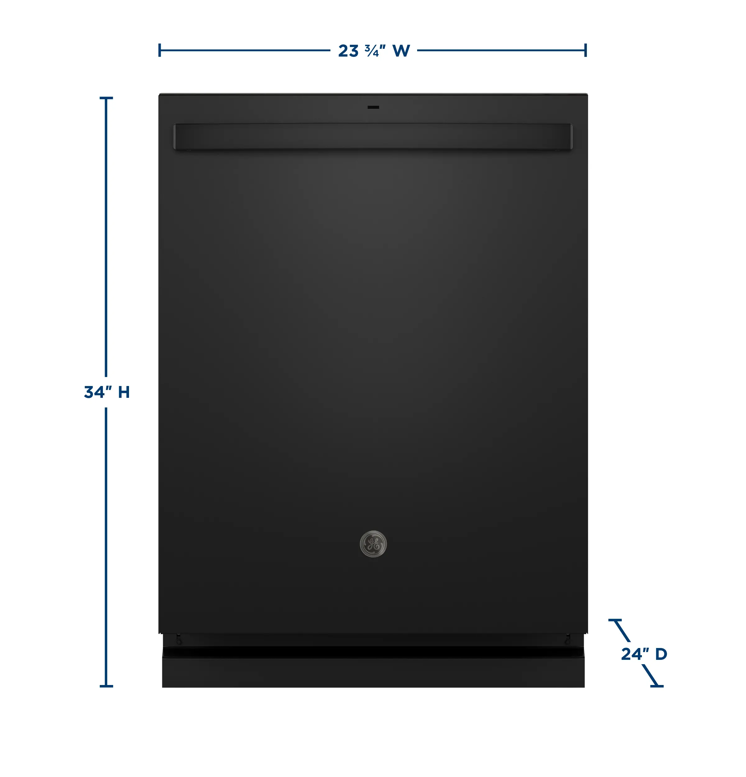 GDT670SGVBB GE Top Control Dishwasher - Black-15