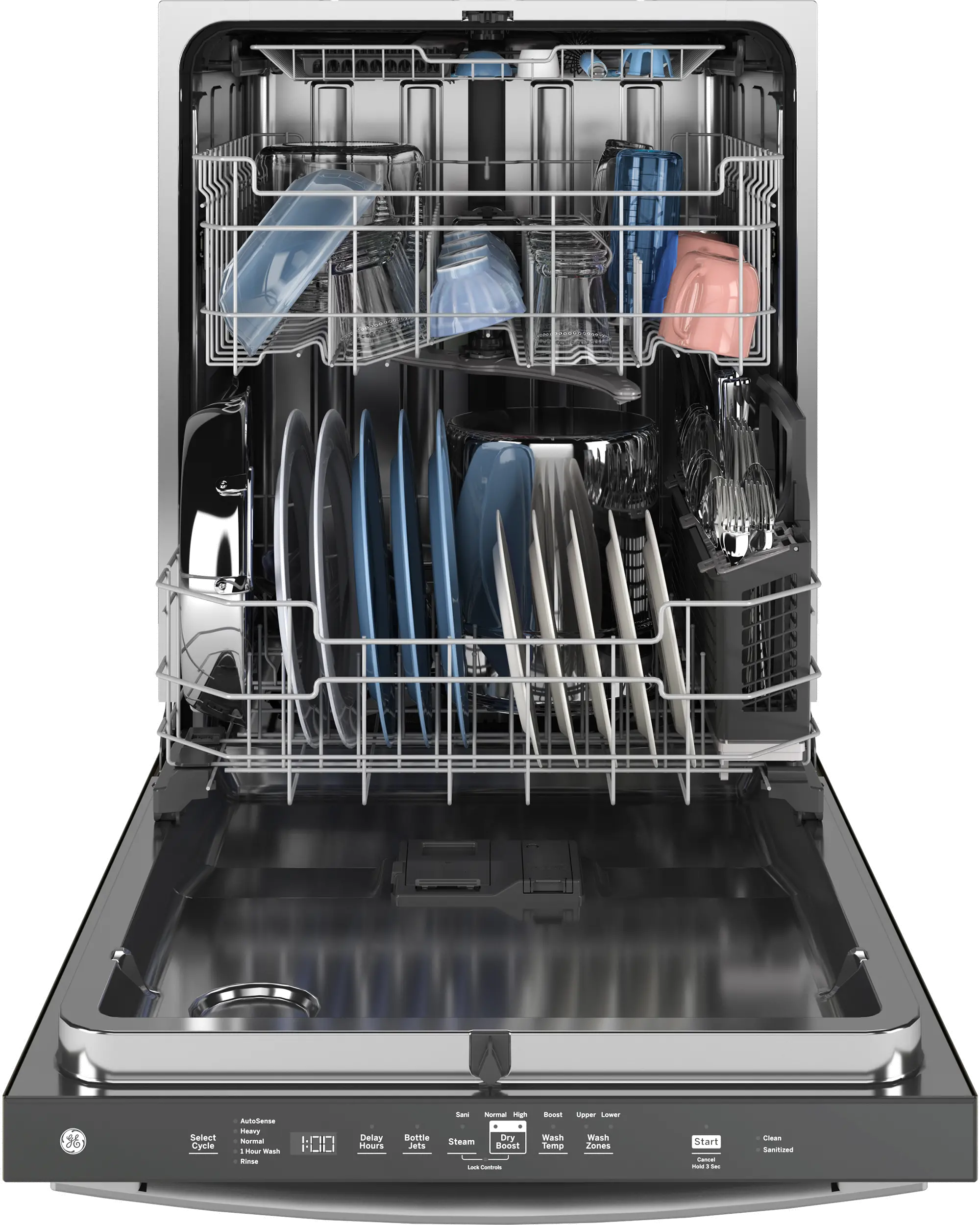 GDT670SYVFS GE Top Control Dishwasher- Stainless Steel-11