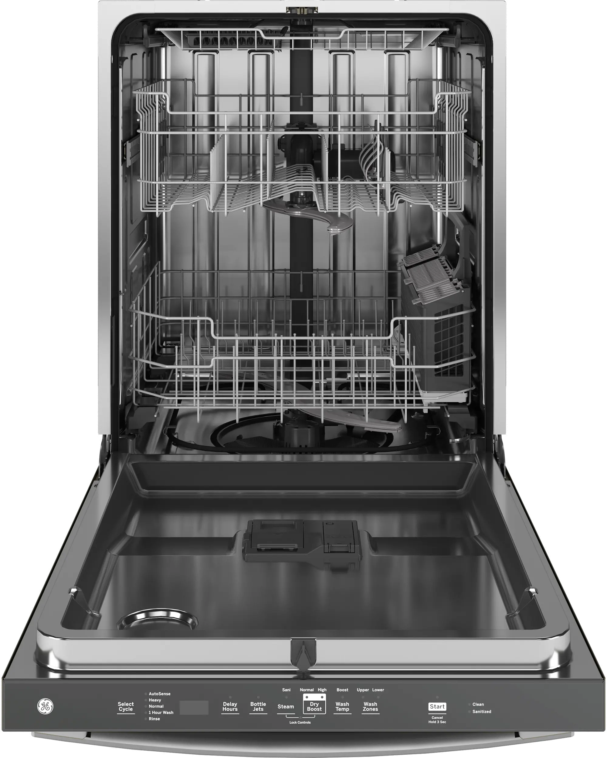 GDT670SYVFS GE Top Control Dishwasher- Stainless Steel-3