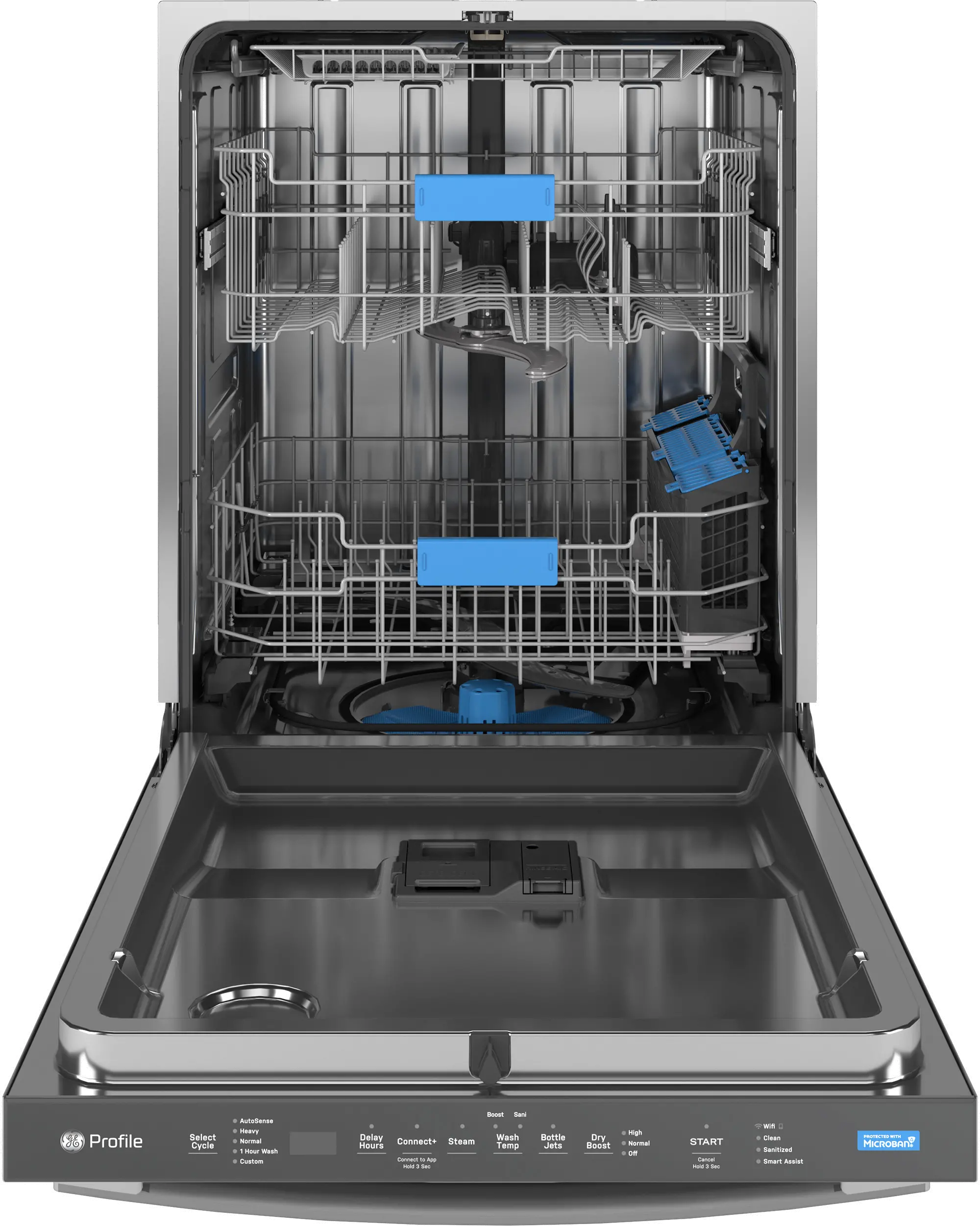 PDT715SYVFS GE Profile™ Top Control Dishwasher - Stainless Steel-16