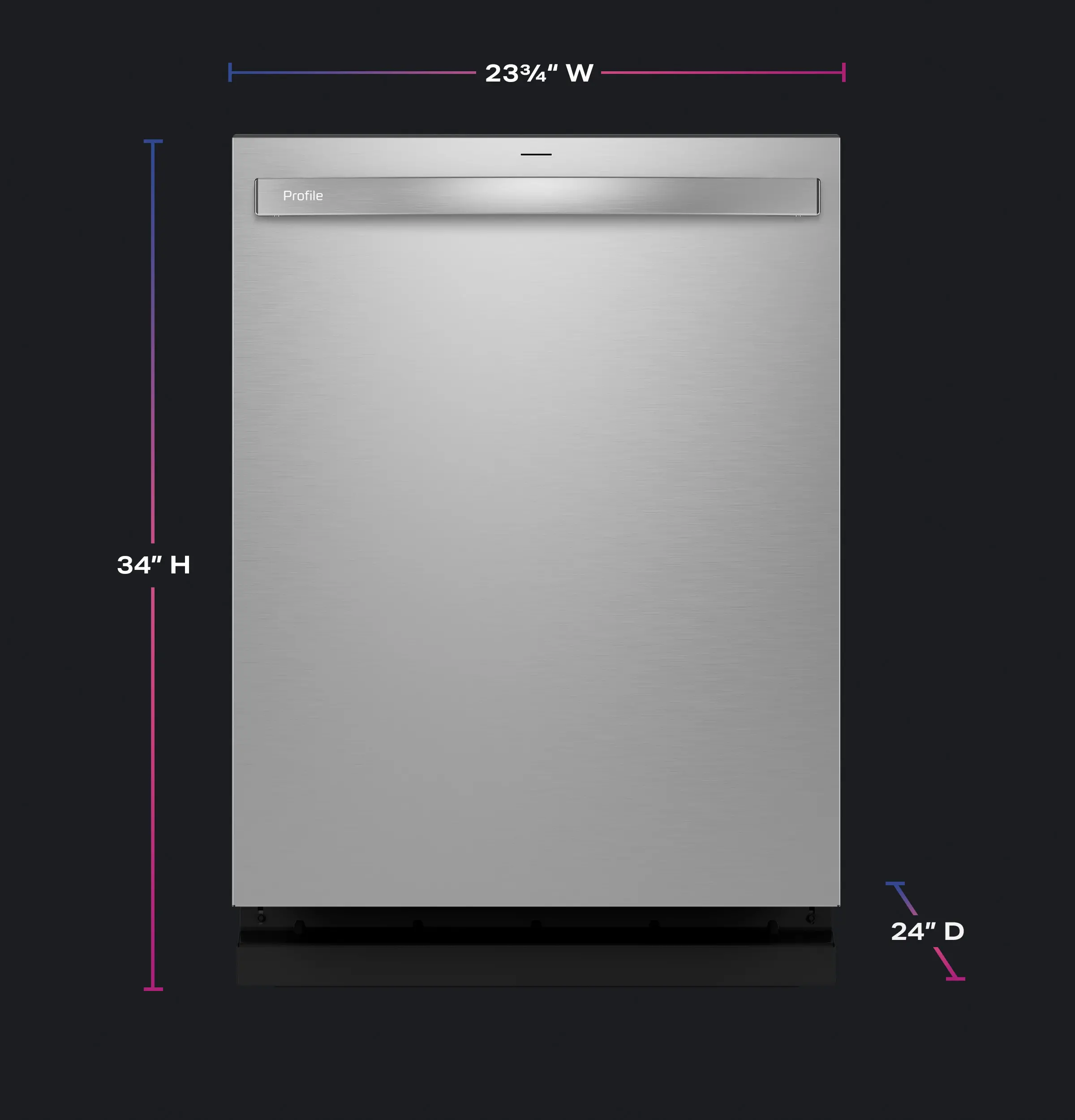PDT715SYVFS GE Profile™ Top Control Dishwasher - Stainless Steel-20