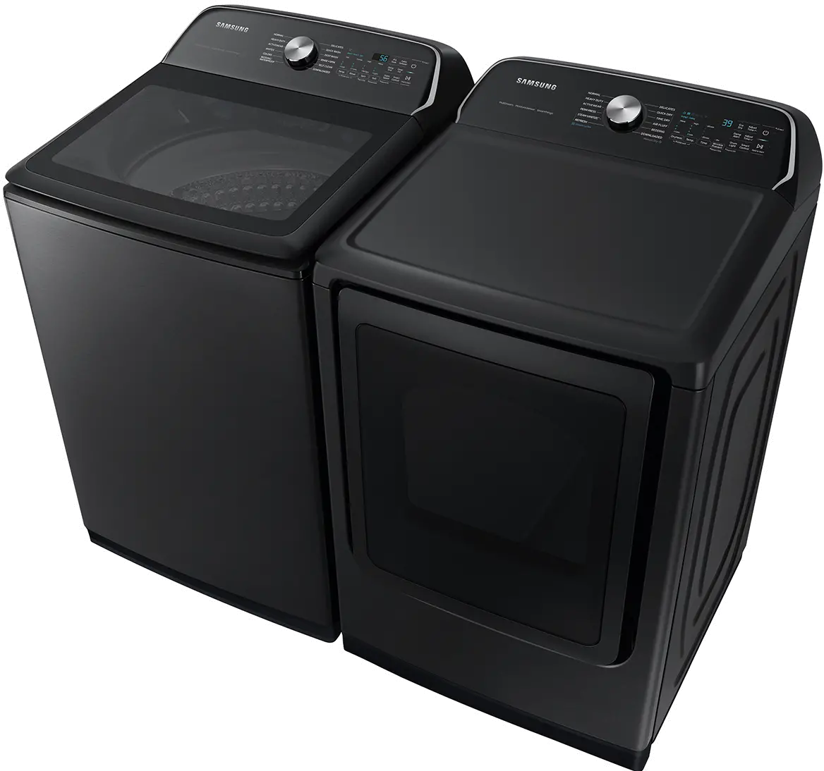 WA55CG7100AV Samsung 5.5 Cu Ft Top Load Washer - Black-14