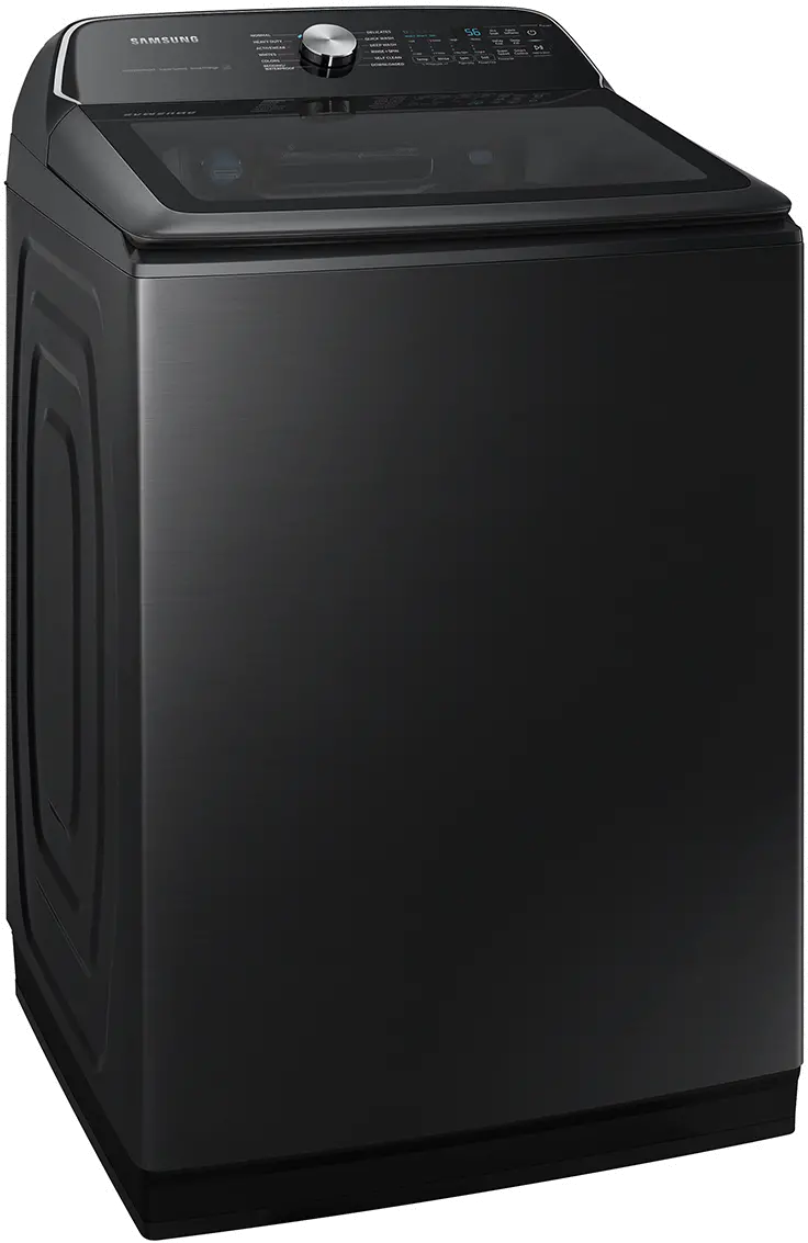 WA55CG7100AV Samsung 5.5 Cu Ft Top Load Washer - Black-4