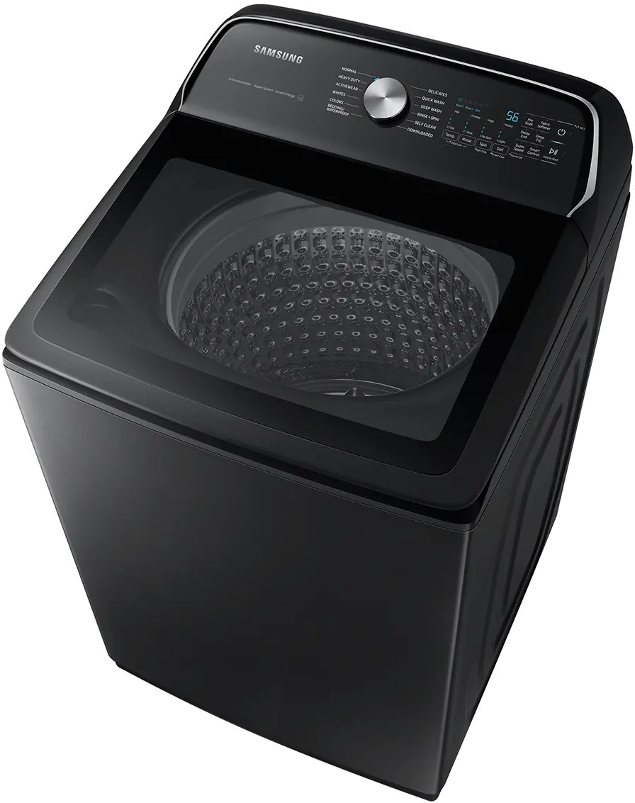 WA55CG7100AV Samsung 5.5 Cu Ft Top Load Washer - Black-6