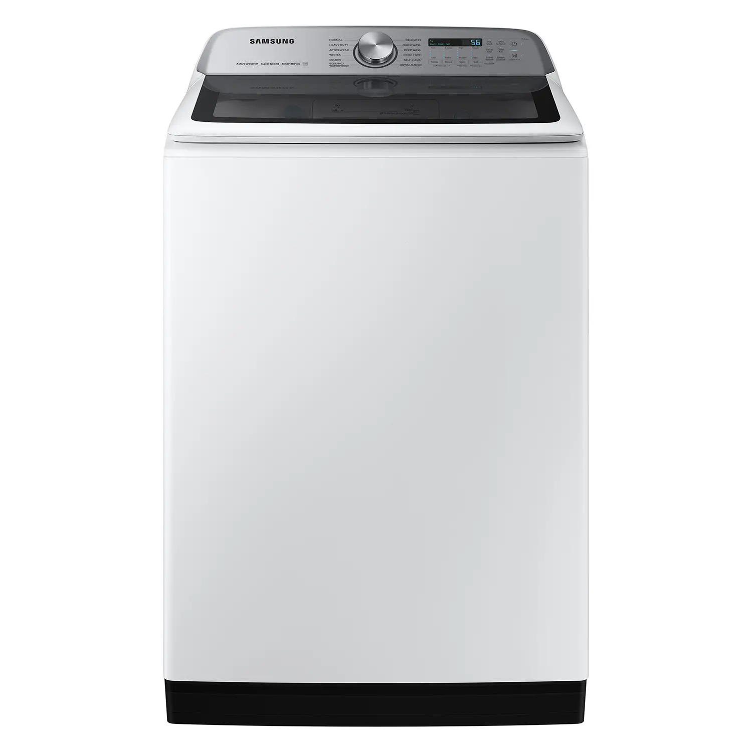 WA55CG7100AW Samsung 5.5 Cu Ft Top Load Washer - White-1