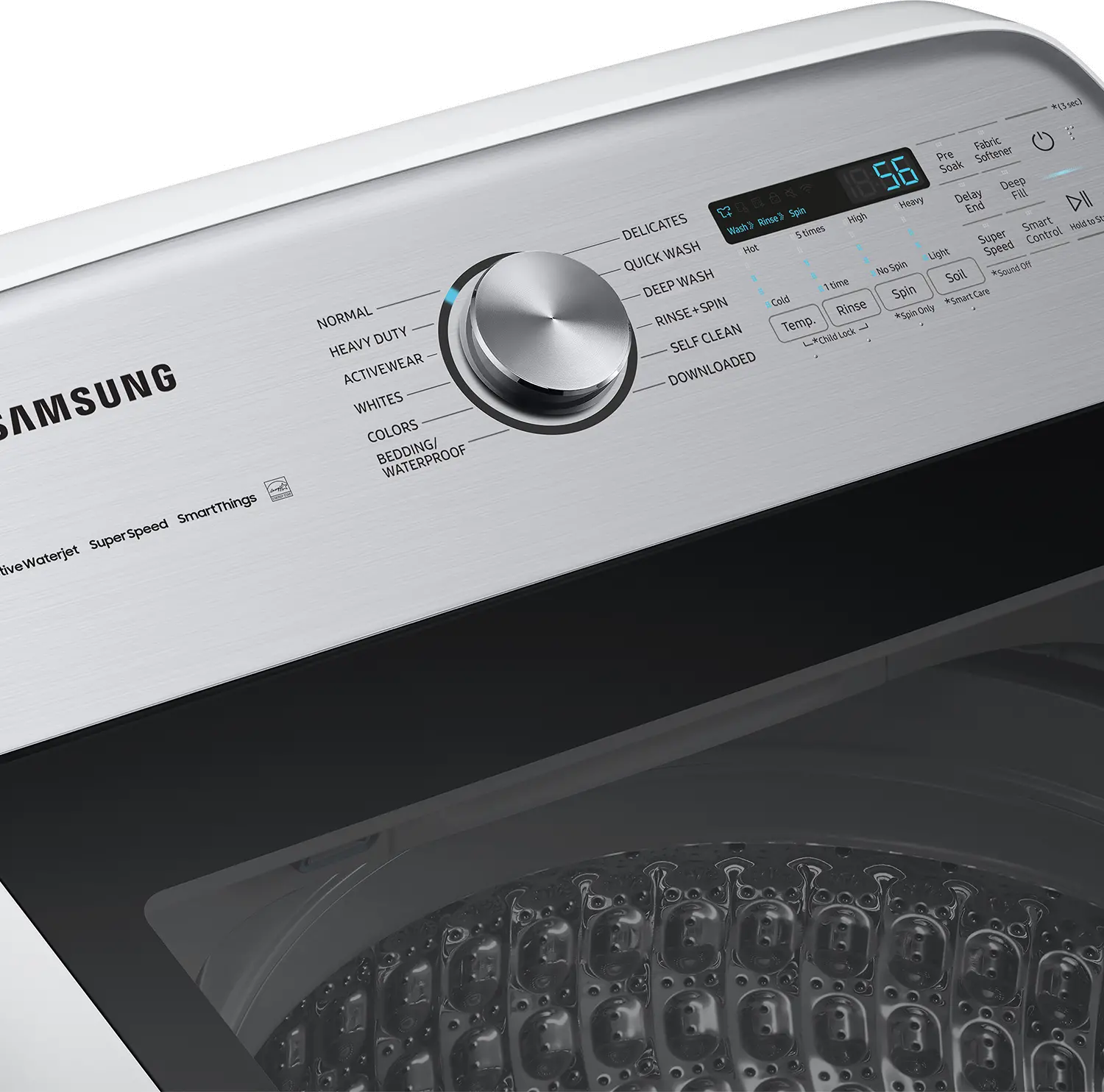 WA55CG7100AW Samsung 5.5 Cu Ft Top Load Washer - White-12