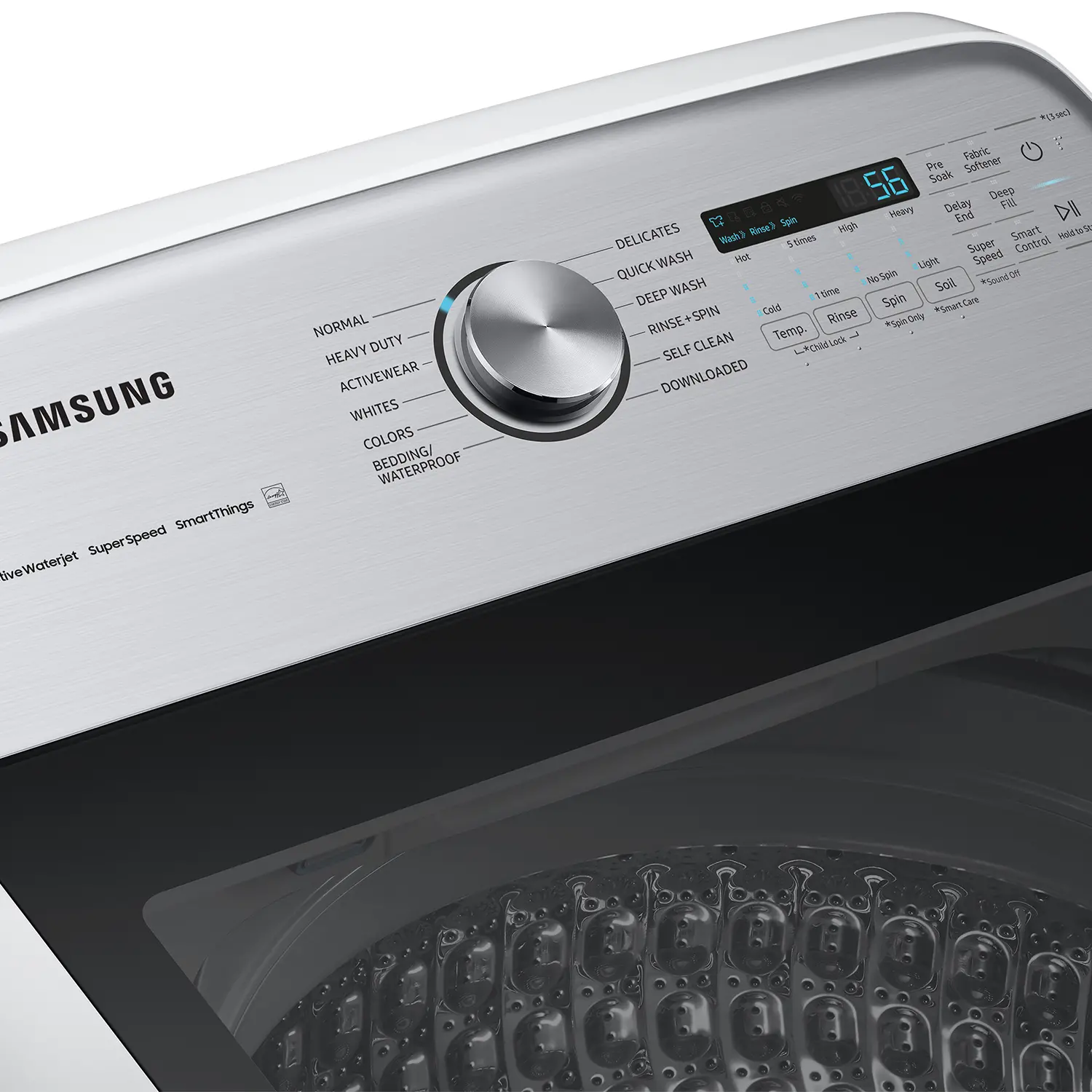 WA55CG7100AW Samsung 5.5 Cu Ft Top Load Washer - White-12