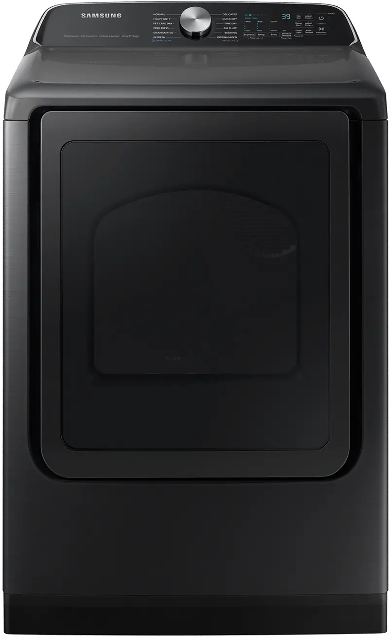 Samsung 7.4 Cu Ft Electric Dryer - Black