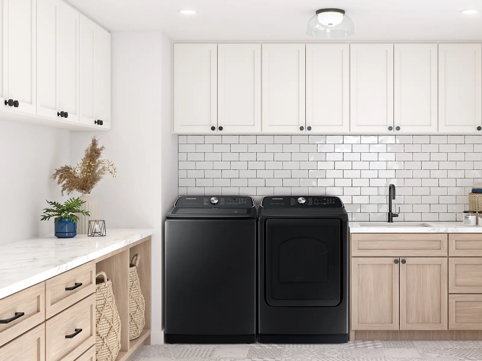 DVG55CG7100V Samsung 7.4 Cu Ft Gas Dryer - Black-2