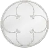 Ashdale White Round Wall Mirror