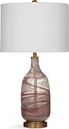 Rosie Multi-Color Art Glass Table Lamp