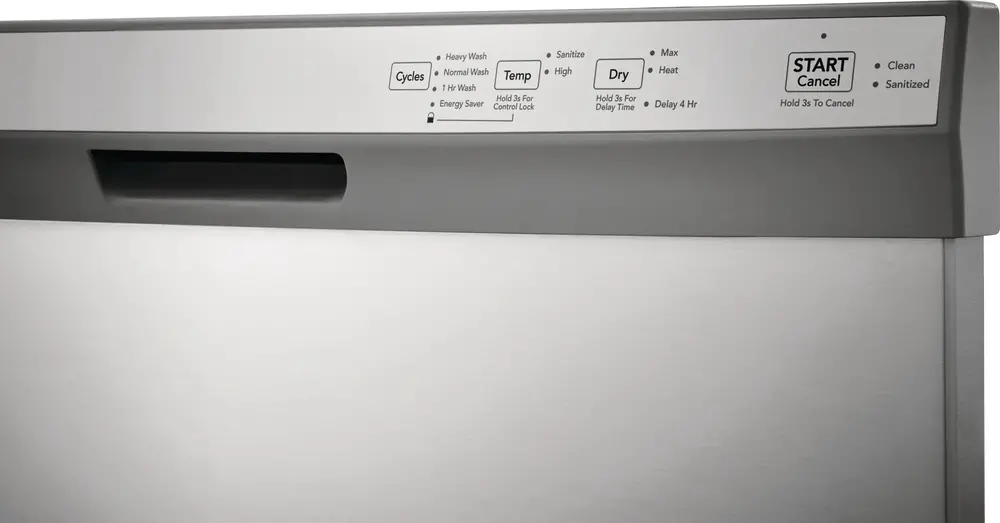 FDPC4314AS Frigidaire Front Control Dishwasher - Stainless Steel-2