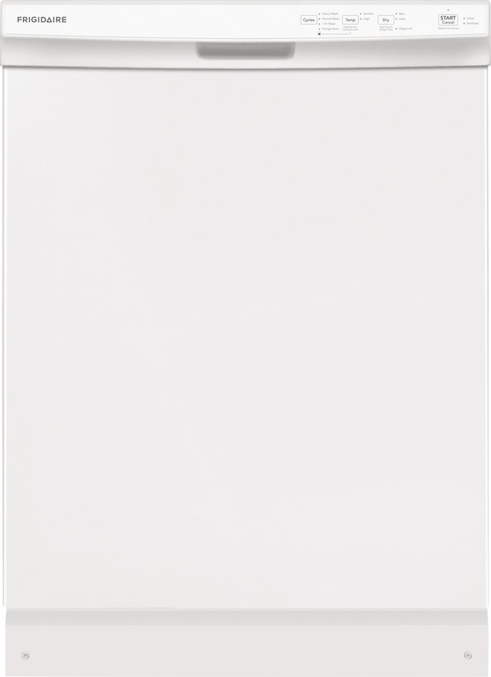 Frigidaire Front Control Dishwasher - White