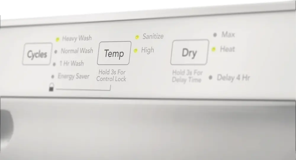 FDPC4314AW Frigidaire Front Control Dishwasher - White-8