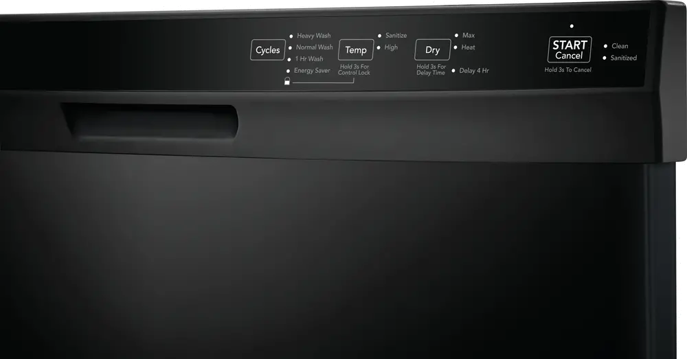 FDPC4314AB Frigidaire Front Control Dishwasher - Black-3