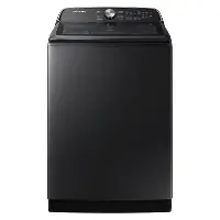 WA54CG7105AV Samsung 5.4 Cu Ft Top Load Washer - Black 54CG7105