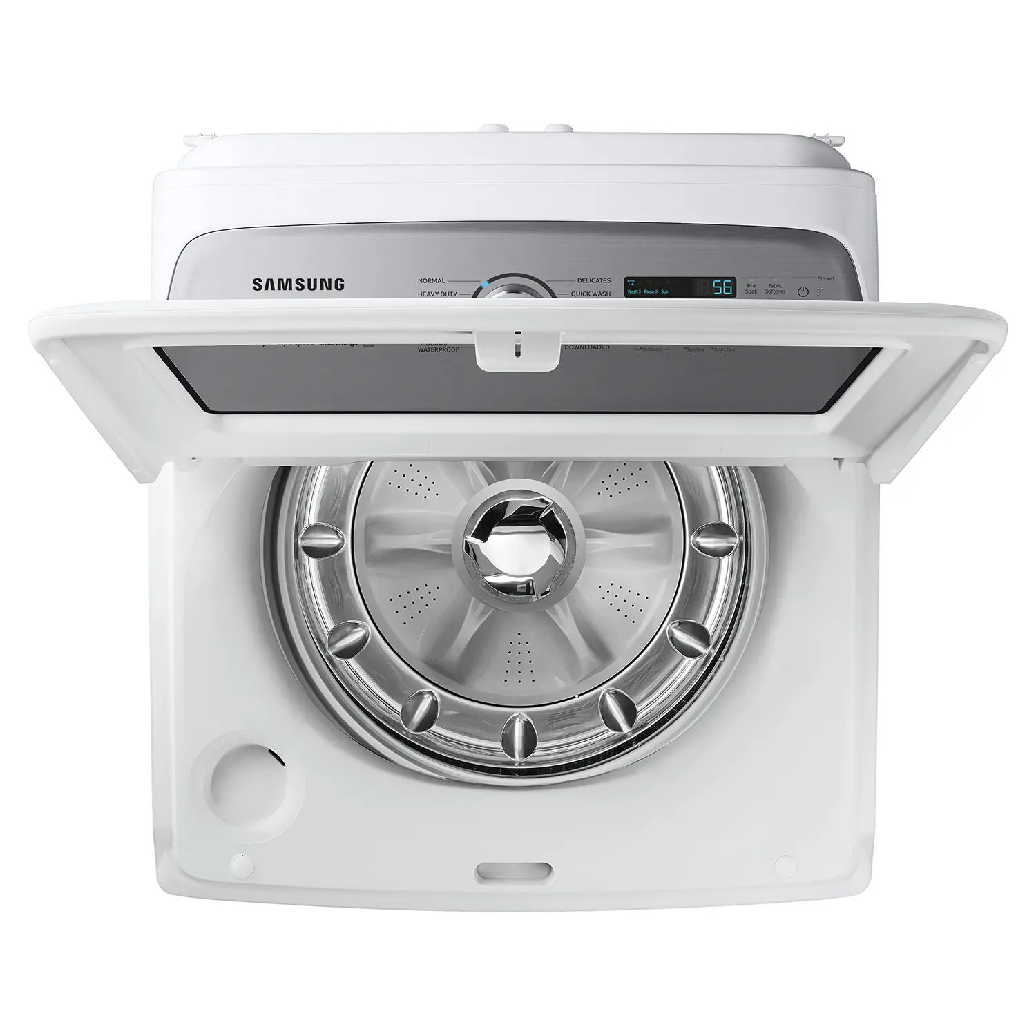 WA54CG7105AW Samsung 5.4 Cu Ft Top Load Washer - White 54CG7105-7