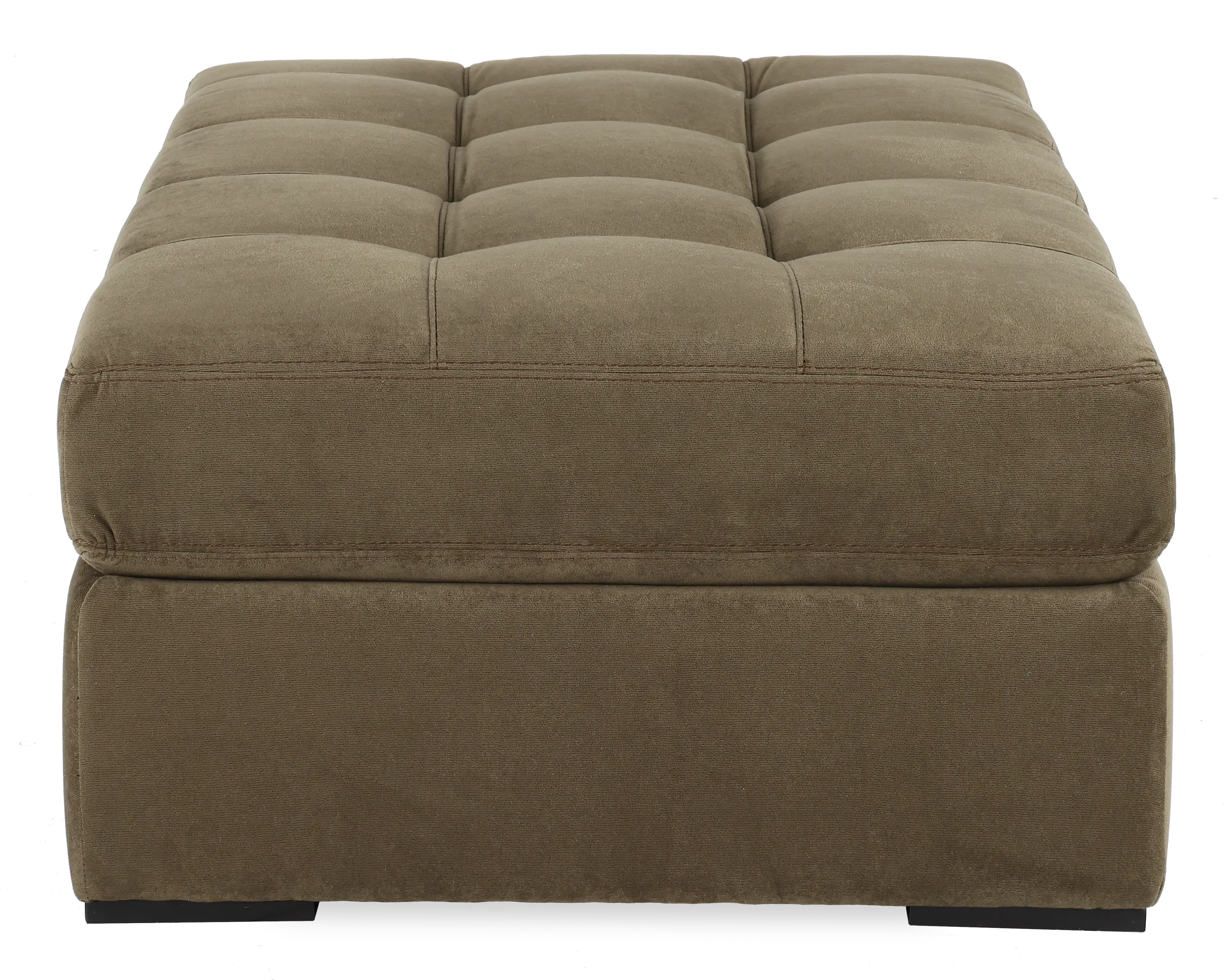 Noah Olive Green Ottoman-7