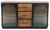 Dain light Brown 2-Door, 3-Drawer Sideboard
