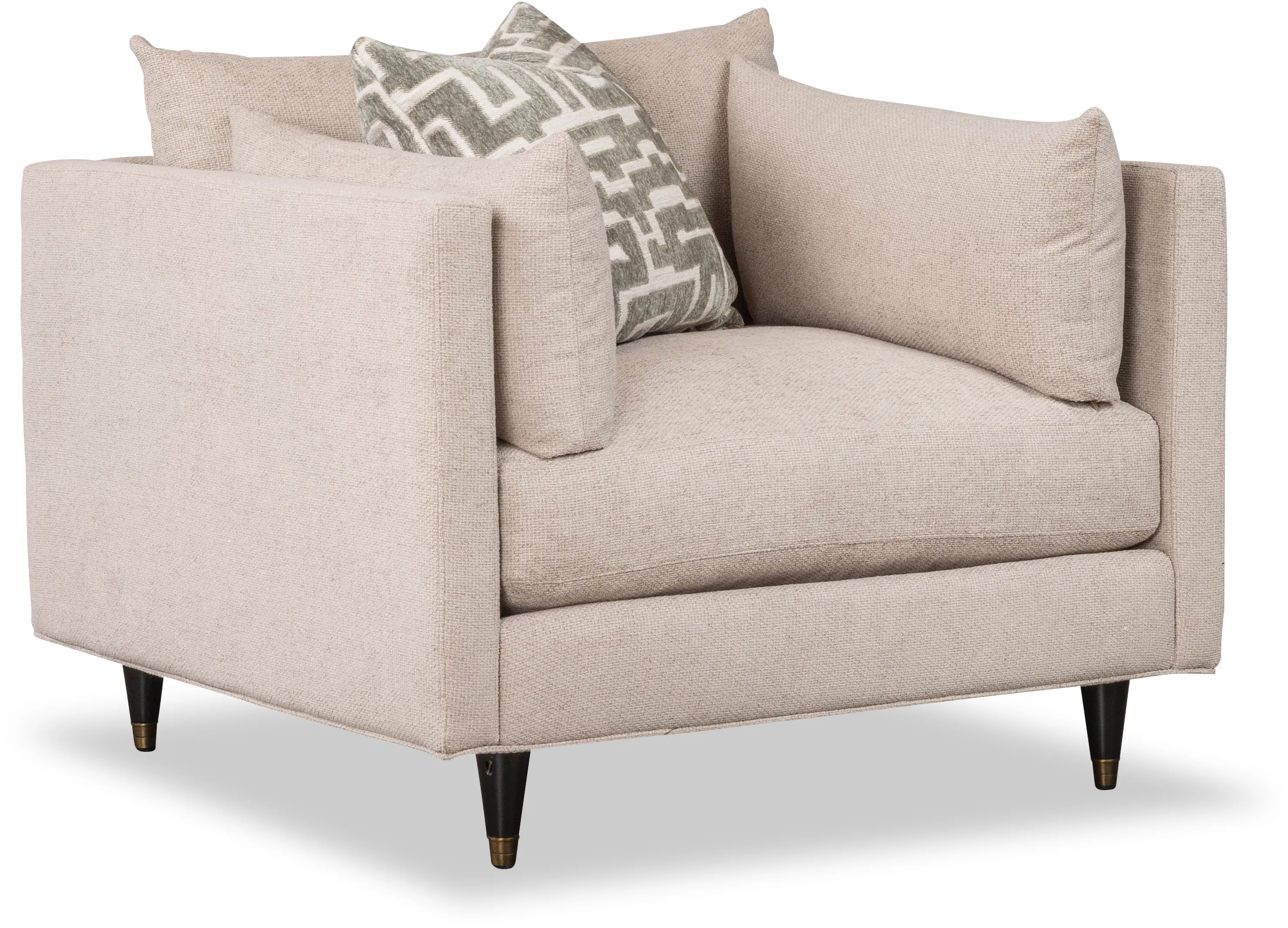 Pia Oatmeal Beige Chair-1