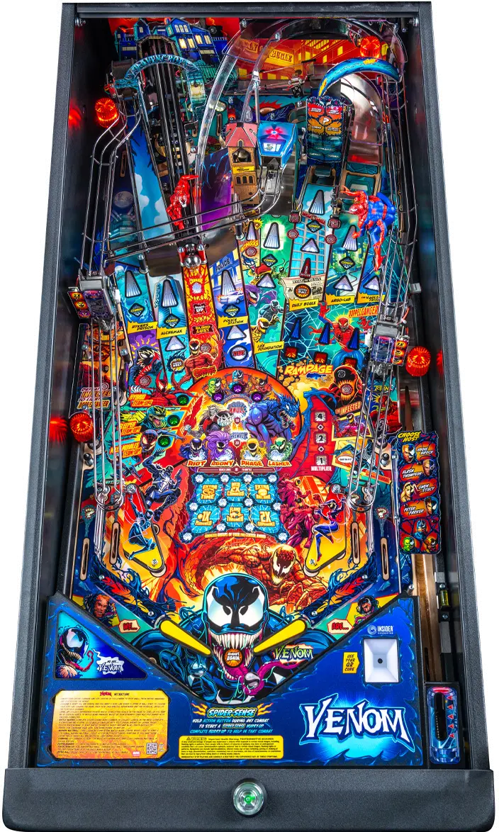 00-55U3-1 Stern Pinball Venom Premium Pinball Machine-4