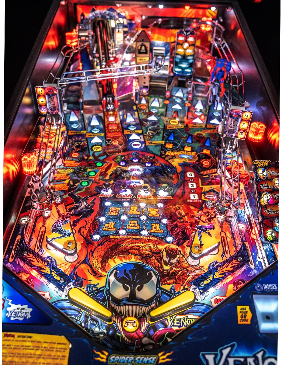 00-55U3-1 Stern Pinball Venom Premium Pinball Machine-6