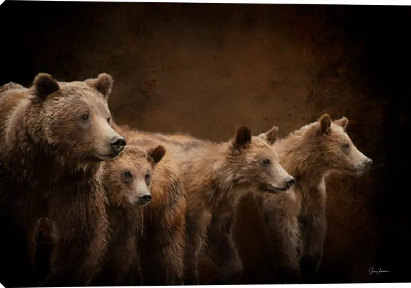 Mothers Instinct Canvas Art