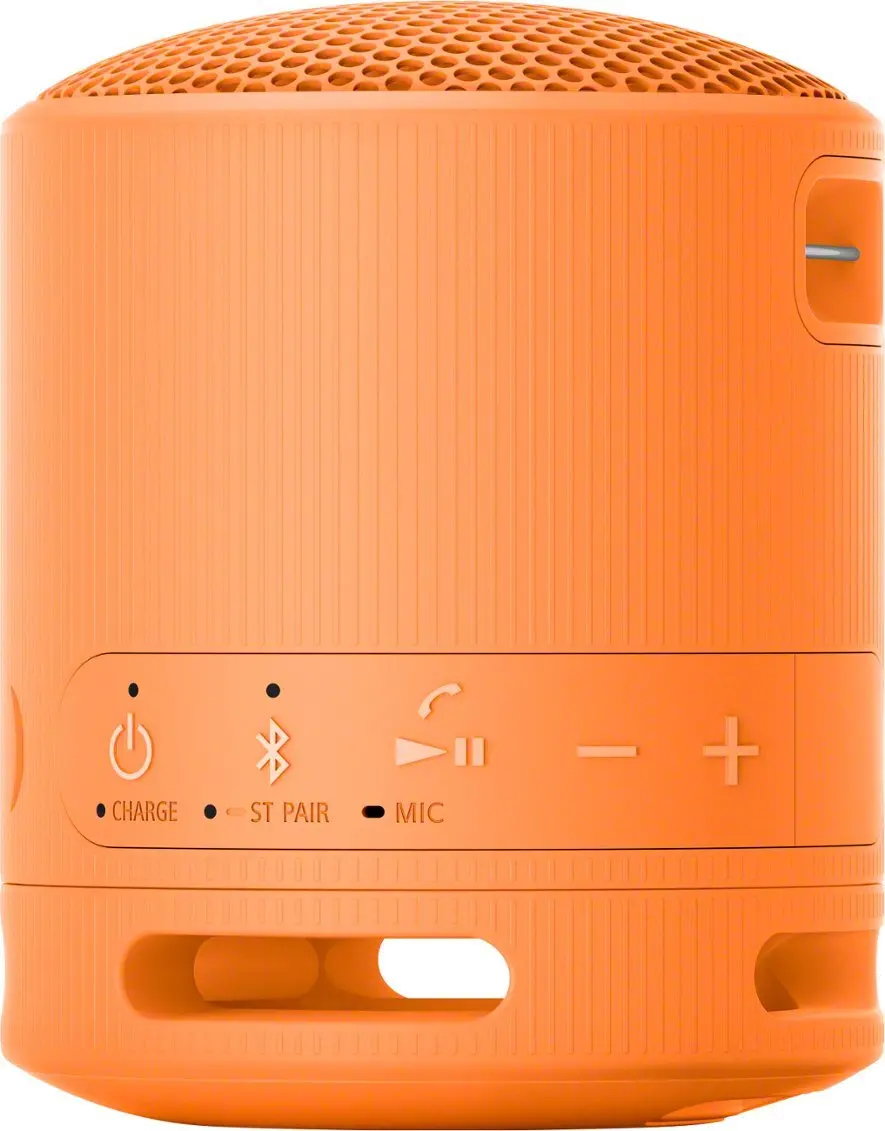 SRS-XB100/D Sony XB100 Compact Bluetooth Speaker - Orange-3