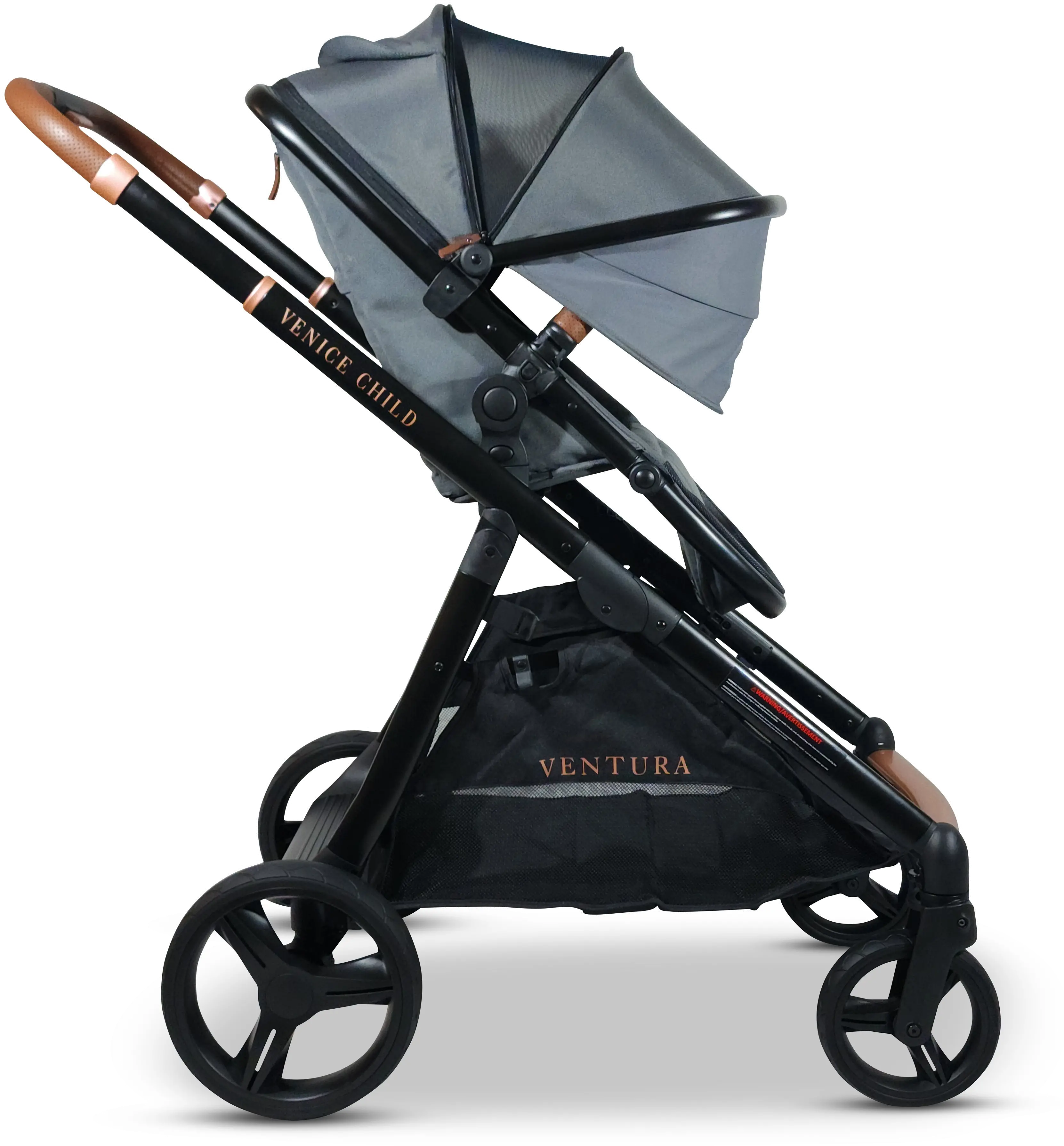 VCHD-VA02-01 Venice Child Ventura Single to Double Stroller-1