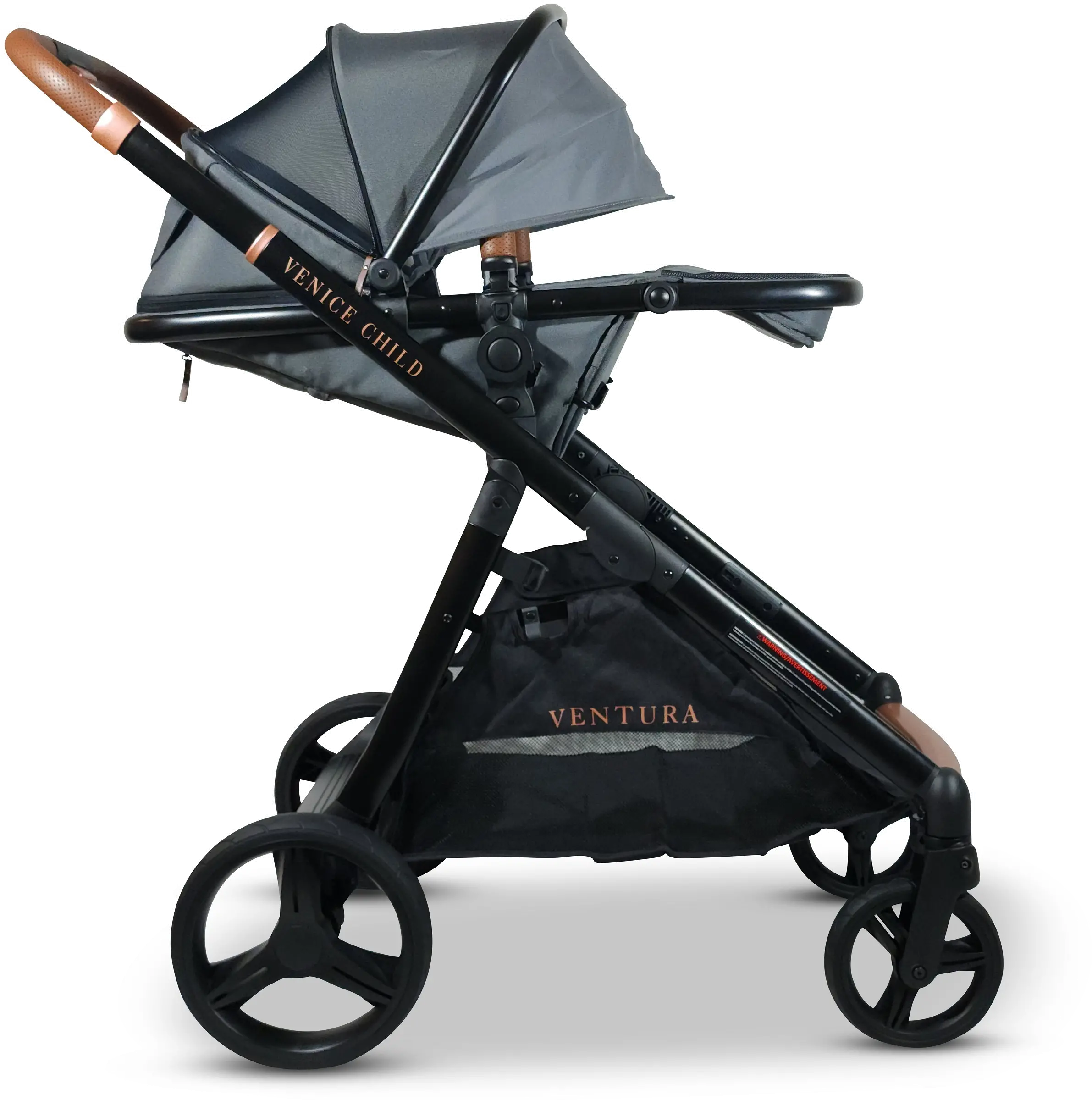VCHD-VA02-01 Venice Child Ventura Single to Double Stroller-3