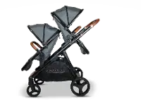 VCHD-VA302-01 Venice Child Ventura Single to Double Stroller with 2nd Toddler Seat