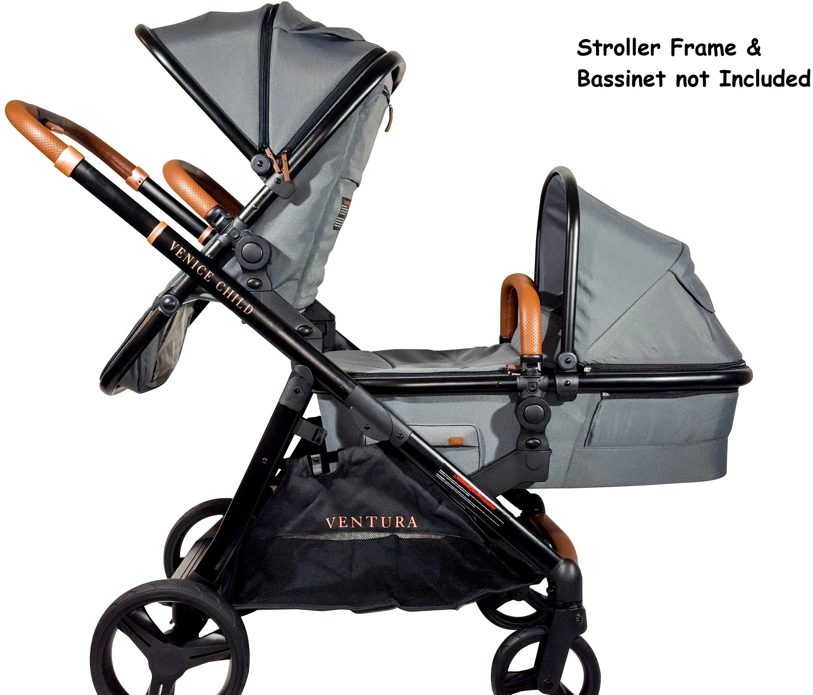 VCHD-VAS02-01 Venice Child Ventura Stroller Toddler Seat Attachment-6