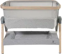 VCHD-CD02W-01 Venice Child California Dreaming Gray Wood Bedside Bassinet